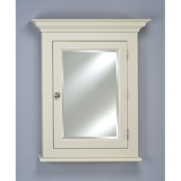 Charlton Home® Tilstone Surface Mount Framed 1 Door Medicine